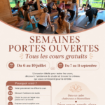 Semaines portes ouvertes au Studio Chandrananda : venez tester les cours de yoga gratuitement