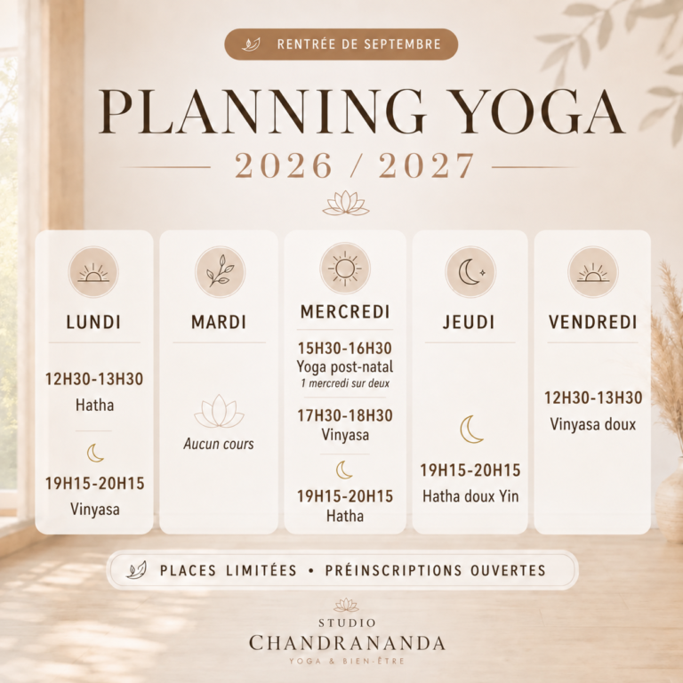 studdio chandrananda yoga planning 2026 2027